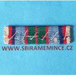 Náprsní stužka našívací - Pamětní medaile 21. střeleckého pluku Terronského bez miniatury
