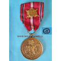 Pamětní medaile ZA VĚRNOST A BRANNOST - ražený štítek - var. a1