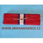 Náprsní stužka - miniatura - ČS revoluční medaile - Ruské legie - na přišití štítek 9