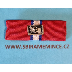 Náprsní stužka - miniatura - ČS revoluční medaile - Ruské legie - na přišití štítek 9