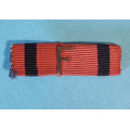 Náprsní stužka našívací - Pamětní medaile ČS armády v zahraničí - miniatura F 
