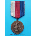 Řád Slovenského národního povstání SNP - bronzová pamětní medaile s " K "