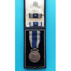 Československá vojenská medaile Za zásluhy I. stupně v orig. etui - Londýnské vydání
