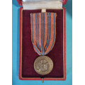 Medaile - Odznak II. pluku Stráže svobody 1918 - 1948 - I. vydání v etui