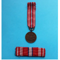 Závěsná fraková miniatura - Pamětní odznak pro Československé dobrovolníky 1918-19