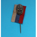 Miniatura - Pamětní odznak Československý dobrovolec 1918-19 -stříbrný