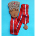 Závěsná miniatura - Československá revoluční medaile bez podpisu