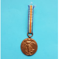 Závěsná miniatura - Mezispojenecká medaile Vítězství - Belgická verze