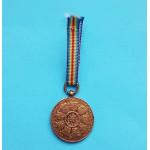 Závěsná fraková miniatura - Mezispojenecká medaile Vítězství - Belgická verze - 17mm