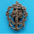 Knoflíková miniatura - Pamětní odznak Národní odboj na Jadranu