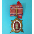 Diplomový odznak Karla IV. - čestný odznak III.stupeň důstojník 2.třída za civilní zásluhy