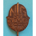 Odznak NÁRODNÍ GARDA - NG - bronzový