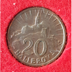 20 halierov 1940 - CuZn  