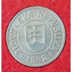1 koruna 1942 - varianta - CuNi