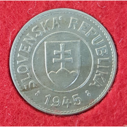 1 koruna 1945 - CuNi