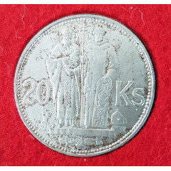 20 koruna 1941 - Ag - varianta