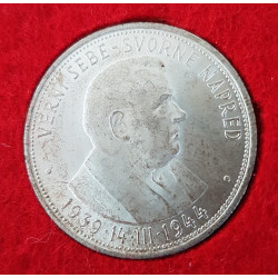 50 koruna 1944 Dr. Josef Tiso páté výročí Slovenské republiky - Ag