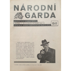 Věstník NÁRODNÍ GARDA 1937 - ročník V. (X) č.10-11