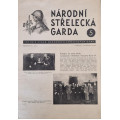 Věstník NÁRODNÍ STŘELECKÁ GARDA 1939 - ročník VII. č. 5