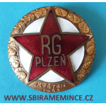 Pamětní odznak Revoluční gardy Plzeň