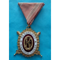 Národní Garda - DOK IV. - II. důstojnický stupeň 3. třída 1937-39 za civilní zásluhy - (plochý) - VZÁCNÝ