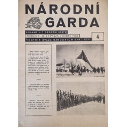 Věstník NÁRODNÍ GARDA 1938 - ročník VI. (XI) č.4