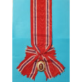 Národní Garda - DOK IV. – čestný odznak I. “zvláštní stupeň” na šerpě 1945-49 s mečim - velmi vzácné