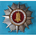 Diplomový čestný odznak krále Karla IV. Československá Národní Garda - hvězda I. velitelského stupně 1. třída 1936/37-39