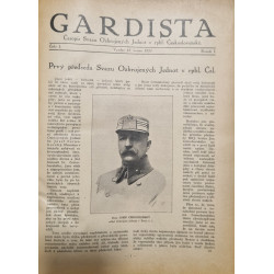Svaz ozbrojených jednot - SOJ - GARDISTA časopis 1927-1929 - tři kompletní ročníky