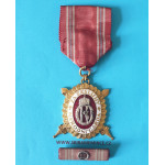 Národní Garda DOK IV. - II.důstojnický stupeň 2.třída za civilní zásluhy, v originální etui - typ 1936 (menší konklávní)