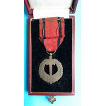 Pamětní medaile ČS armády v zahraničí v orig. etui - Londýnské vydání - štítek SSSR