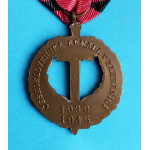 Pamětní medaile ČS armády v zahraničí - I. pražské vydání v orig. etui - štítek STŘEDNÍ VÝCHOD a SSSR