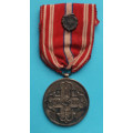 Pamětní odznak pro Československé dobrovolníky 1918-19 stříbrná Ag punc - var.c