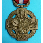 Československá revoluční medaile - s podpisem AB - vydání z let 1920-1938 - Italské legie - štítek PIAVE - var. těžká světlá