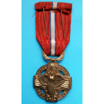 Československá revoluční medaile - s podpisem AB - vydání z let 1920-1938 Italské legie - štítky „35“ a "39" - var. těžká světlá