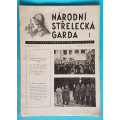 Věstník NÁRODNÍ STŘELECKÁ GARDA 1939-ročník VII. č.1