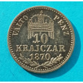 10 krajczár 1870 KB - VALTO PENZ