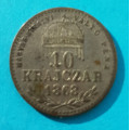 10 krajczár 1868 KB - MAGYAR KIRALYI - VALTO PENZ