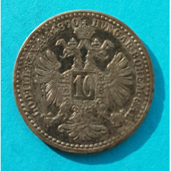 10 krejcar 1870 bz