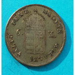 6 krejcar - HAT krajczár 1849 NB 