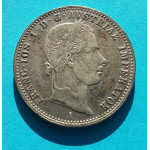 1/4 zlatník 1858 A 
