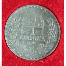 Koruna - 1 korona 1893 KB