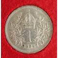 Koruna - 1 krone 1894 bz