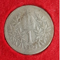 Koruna - 1 krone 1896 bz 