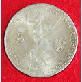 Pětikoruna - 5 krone 1908 bz - výroční