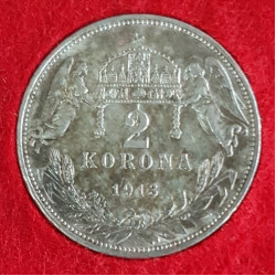 Dvoukoruna - 2 korona 1913 KB