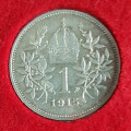 Koruna - 1 krone 1915 bz