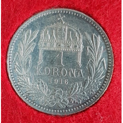 Koruna - 1 korona 1916 KB