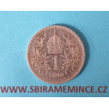 Koruna - 1 krone 1900 bz 