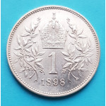 Koruna - 1 krone 1898 bz - Ag